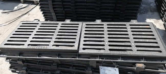 龙门镇球墨铸铁连体双篦展示